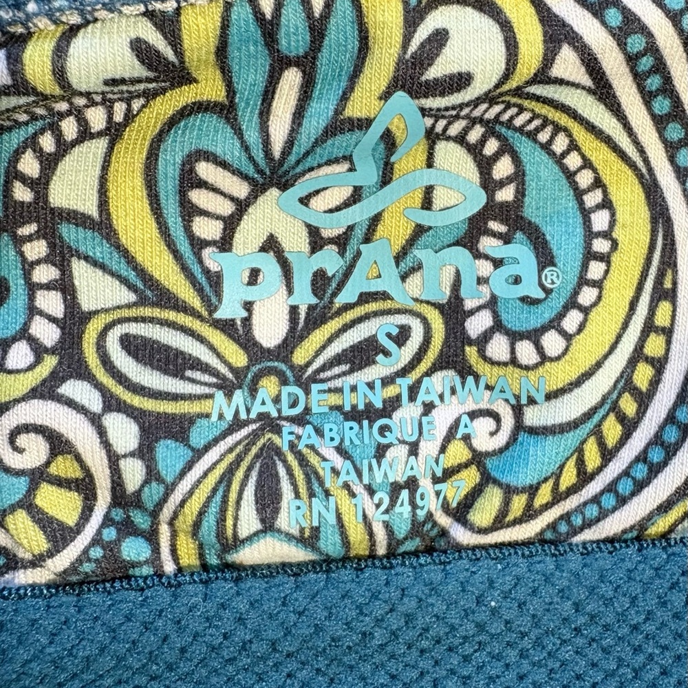 Prana Quinn Medallion Print Strappy Shelf Bra A-Line Sundress Size S💚 - Picture 10 of 11